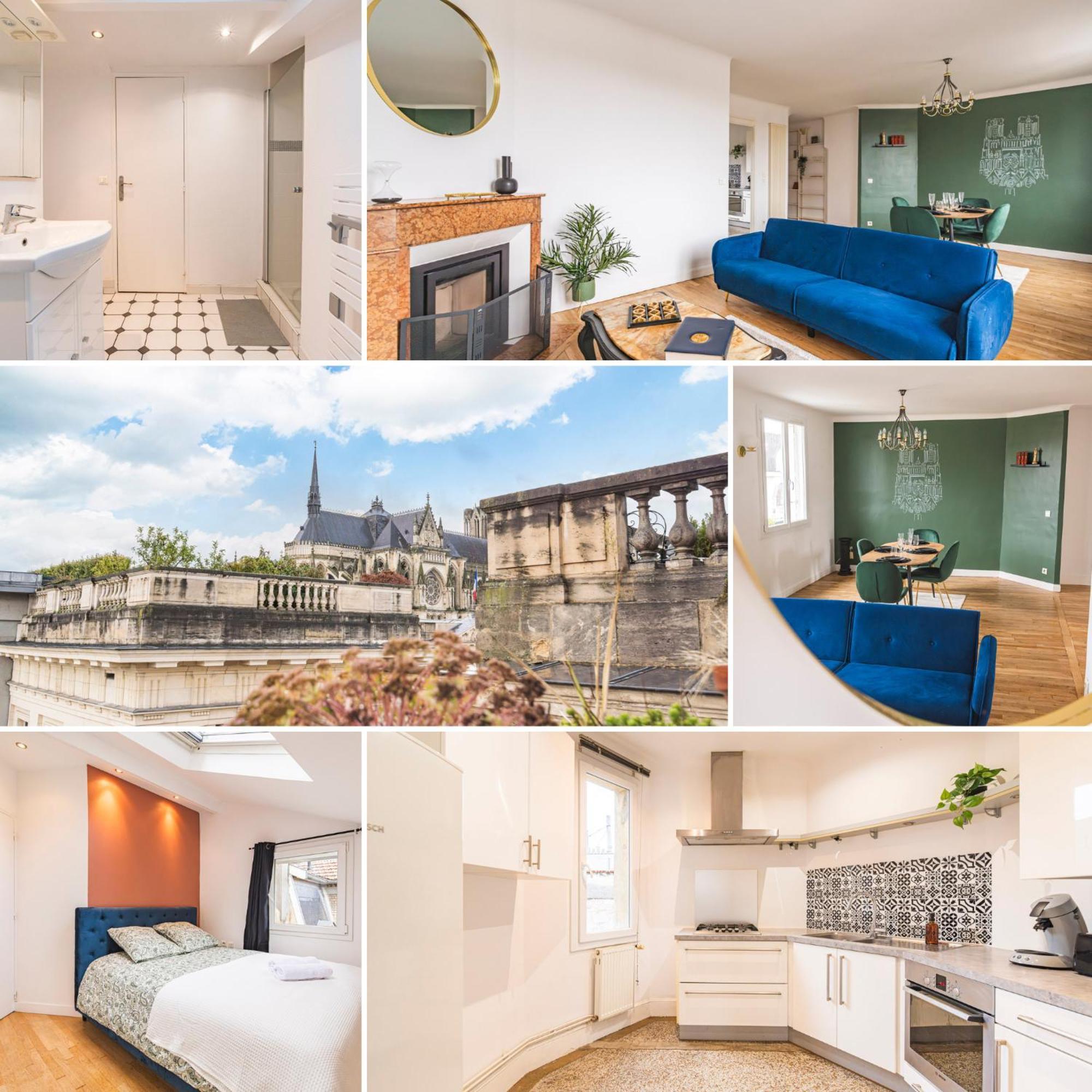 Apartamento Le Royal - Cathedral - Center Reims Exterior foto
